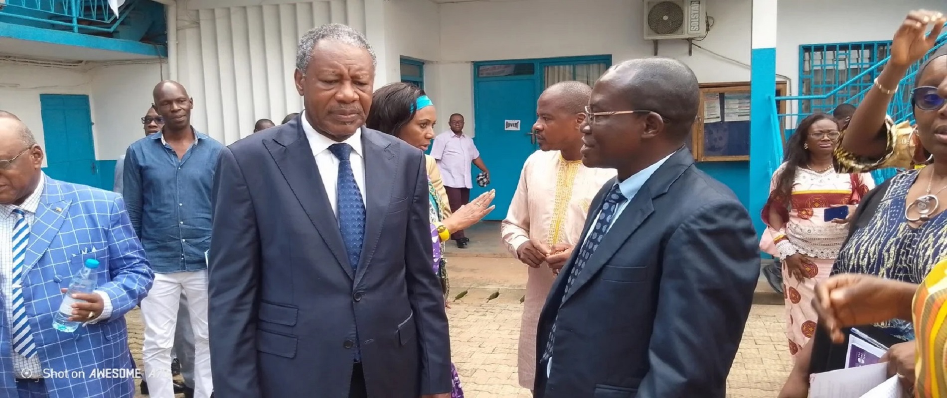 VISITE DU RECTEUR DE L'UNIVERSITE DE YAOUNDE II